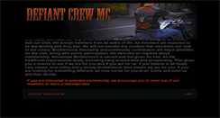 Desktop Screenshot of defiantcrewmc.com